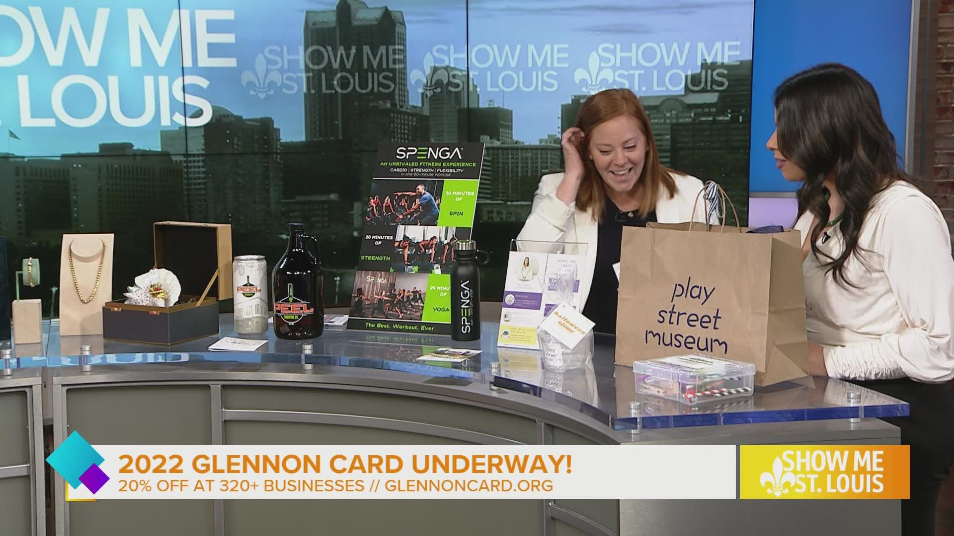 Glennon Card shopping days start today, with more than 320 businesses in the St. Louis and IL region.