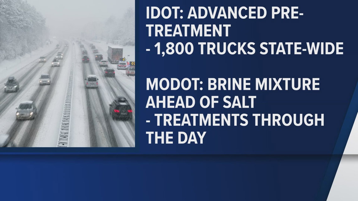 Road crews ready for winter weather on both sides of the river | ksdk.com