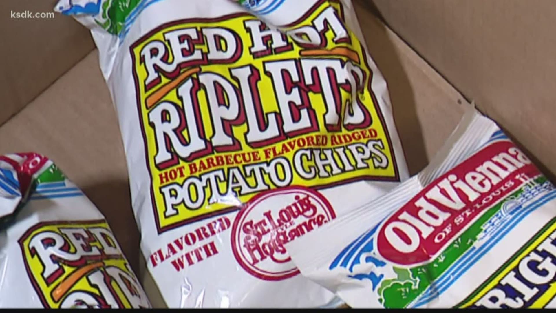 Red Hot Riplets are so St. Louis.