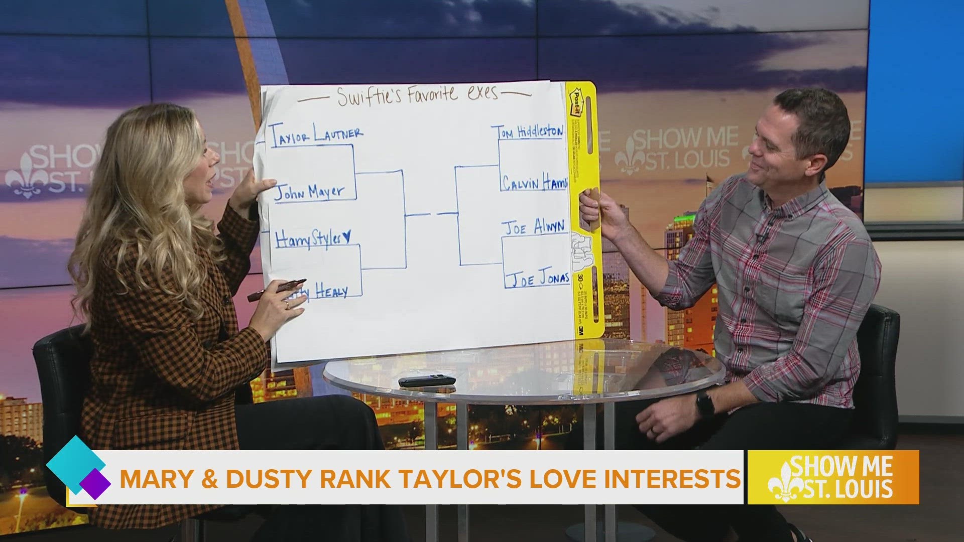 Mary & Dusty introduce the 'Swiftie's Favorite Exes' bracket to find out who is the pop star's best love interest.