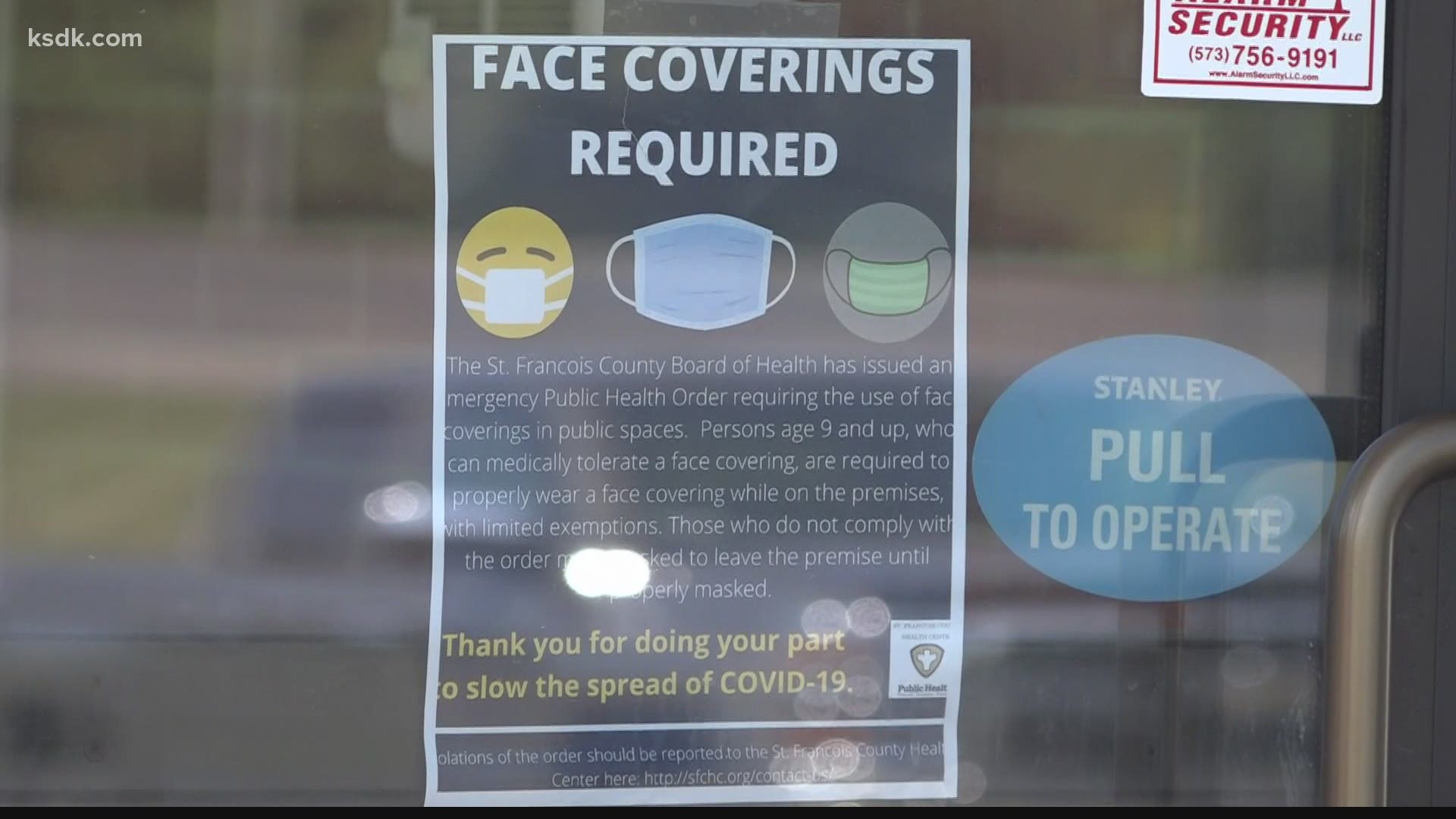 The county will no longer place fines on businesses or people for not wearing masks