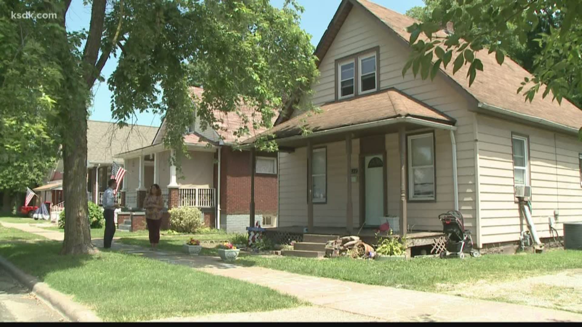 A family says they're being illegally kicked out of their home for something that didn't even involve them.