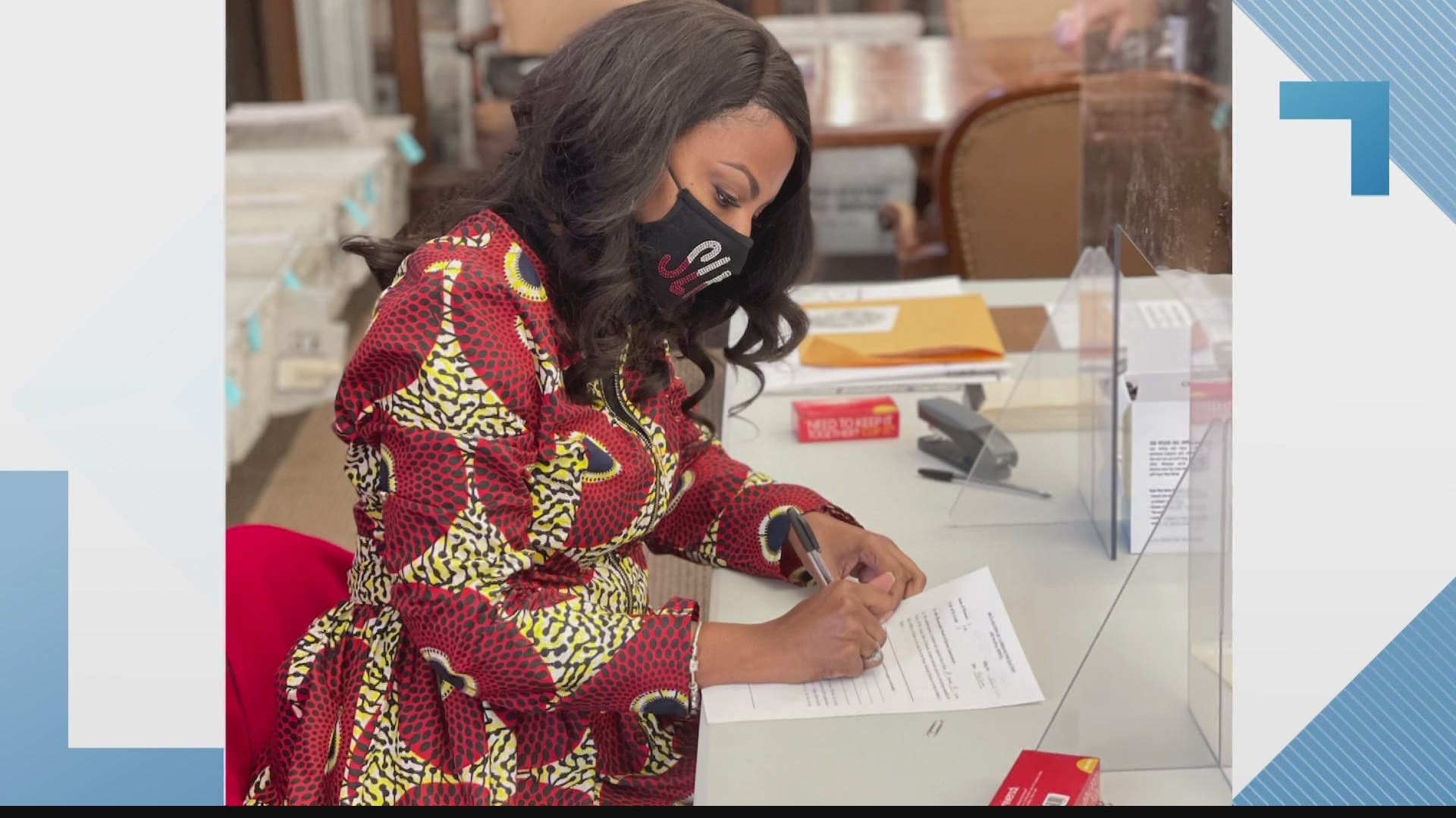 She joins Aldermanic President Lewis Reed and Alderman Cara Spencer in the race