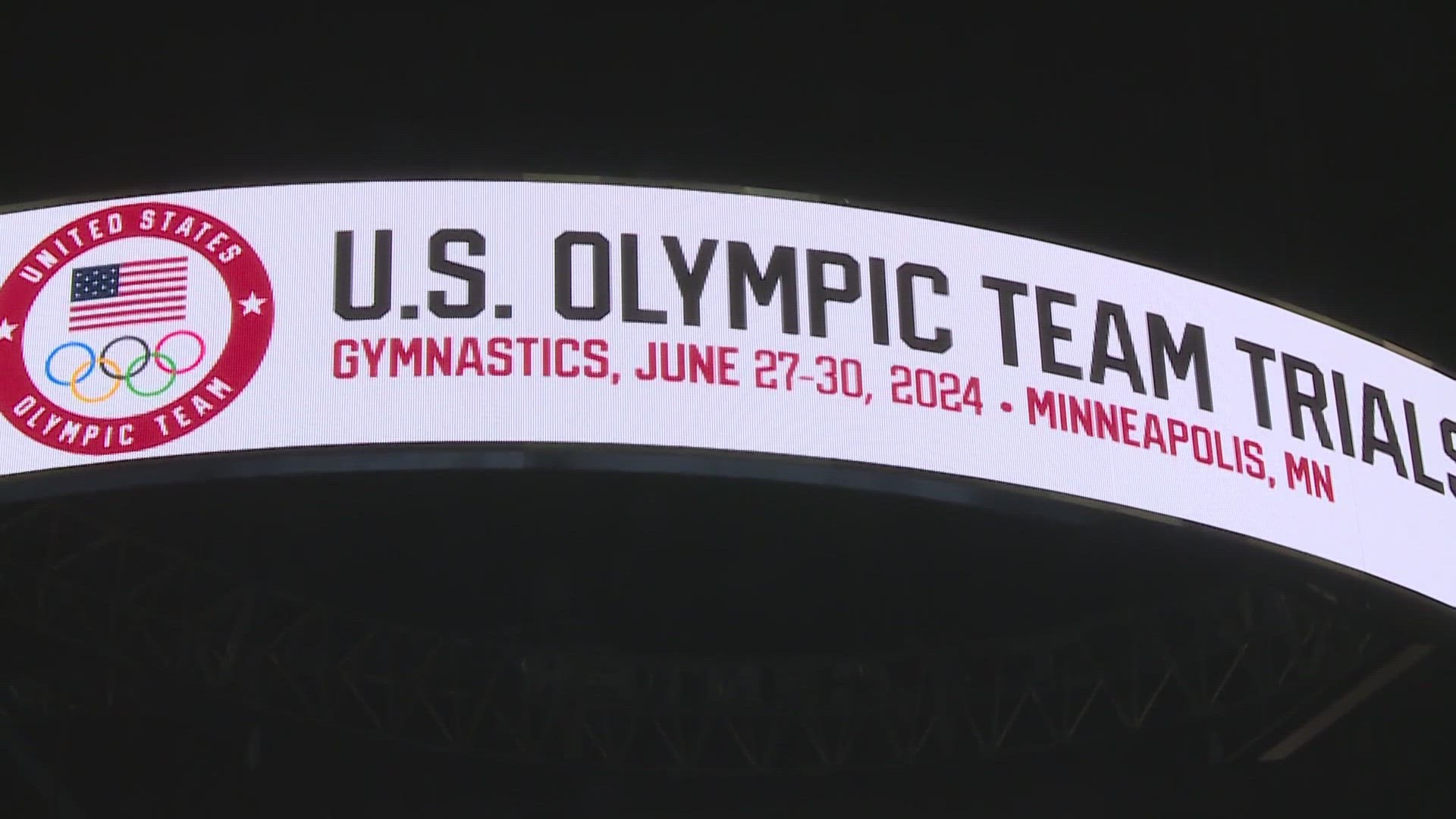 A record-breaking crowd was held at The Dome in 2021. But the U.S. Olympic Gymnastics Team Trials are headed to the Twin Cities in 2024.