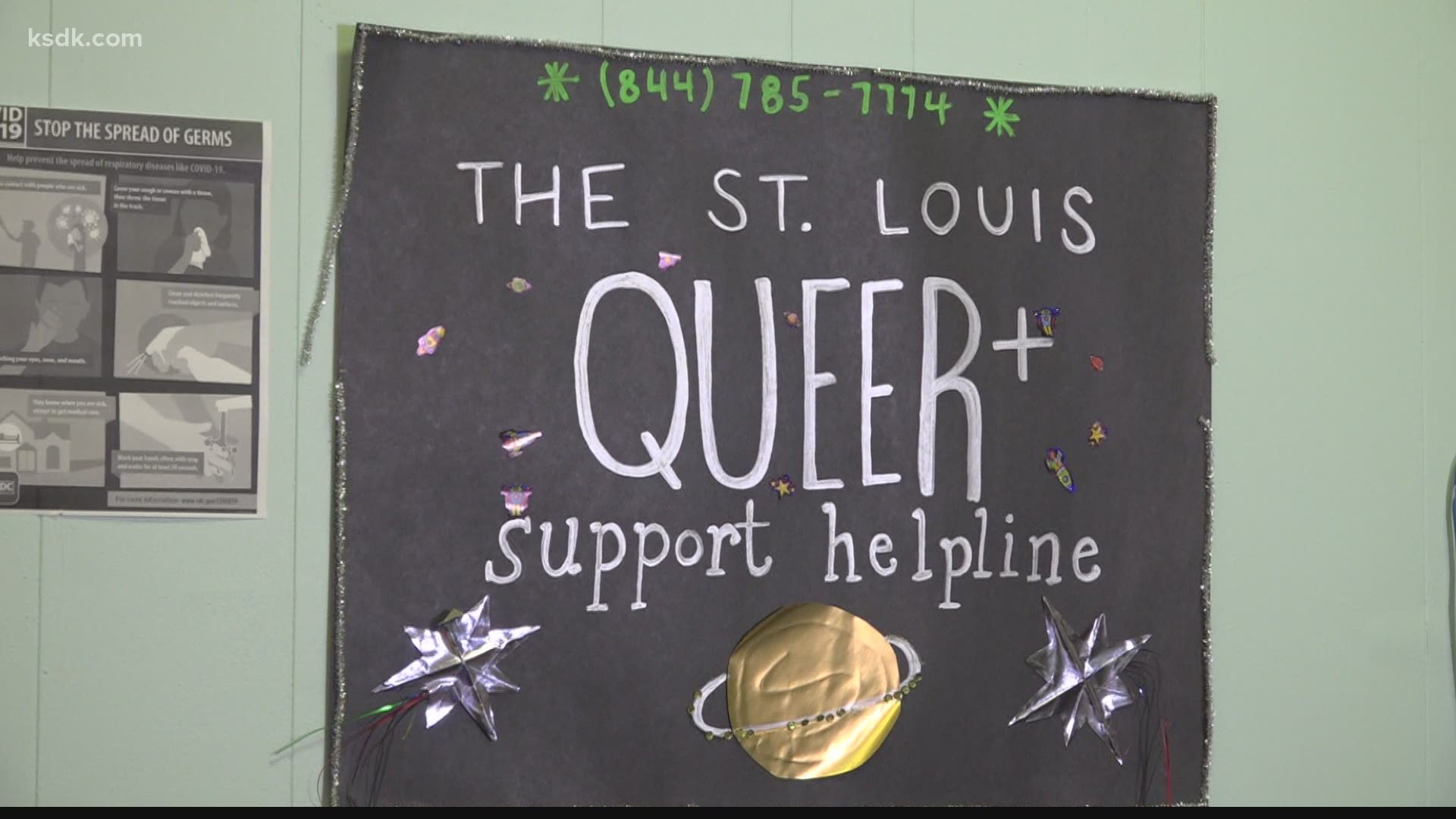 A lack of resources launched an organization to help the LGBTQIA community. The St. Louis Queer Support Helpline offers a helping hand in more ways than one.