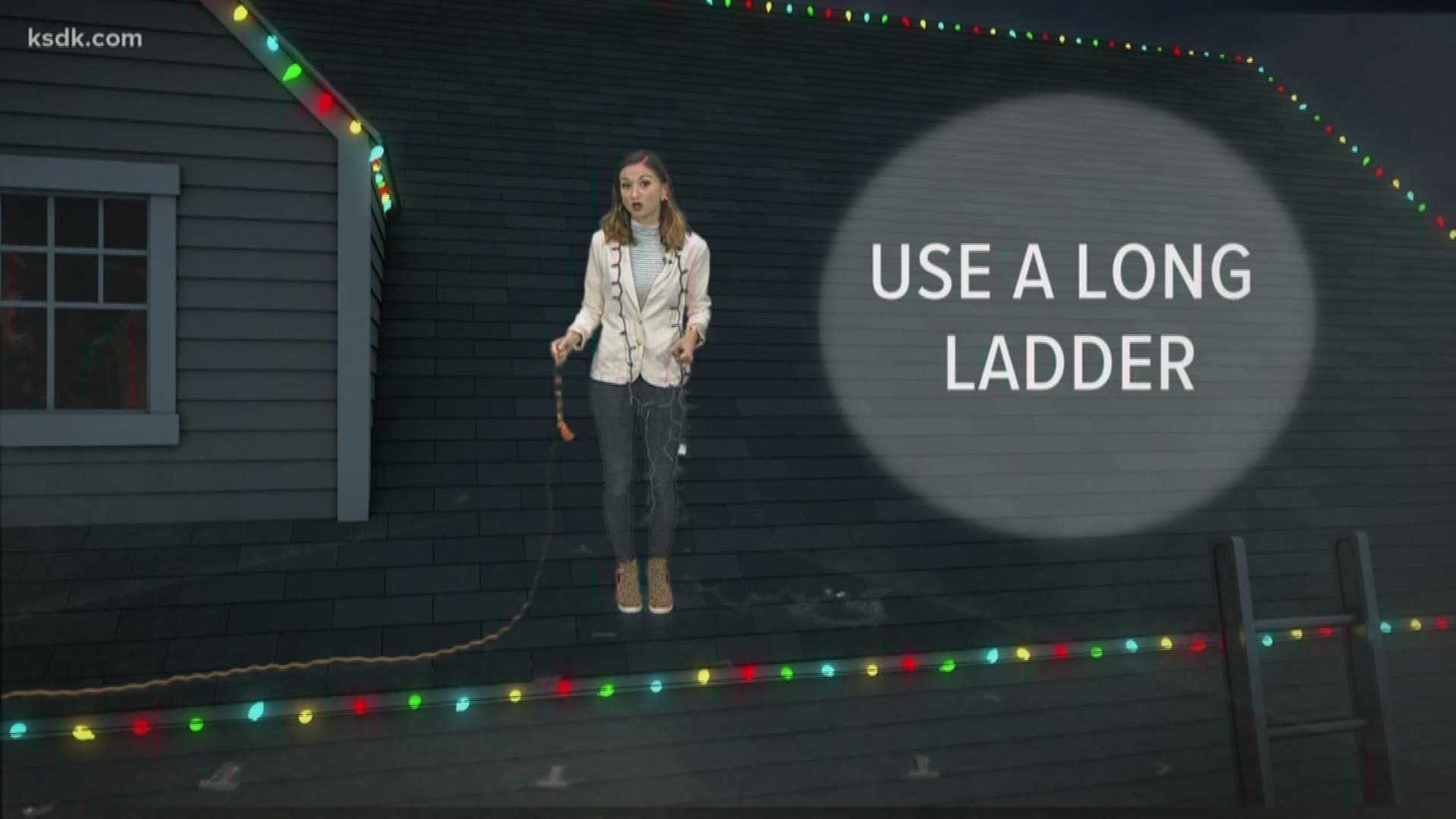 Hundreds of people are hurt every day decorating for the holidays. Don't be one of them.