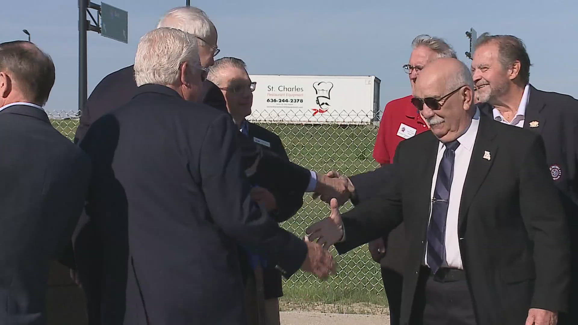 MoDOT brought out the big scissors last week to show off the completion of three interchanges along I-70 in St. Charles County.