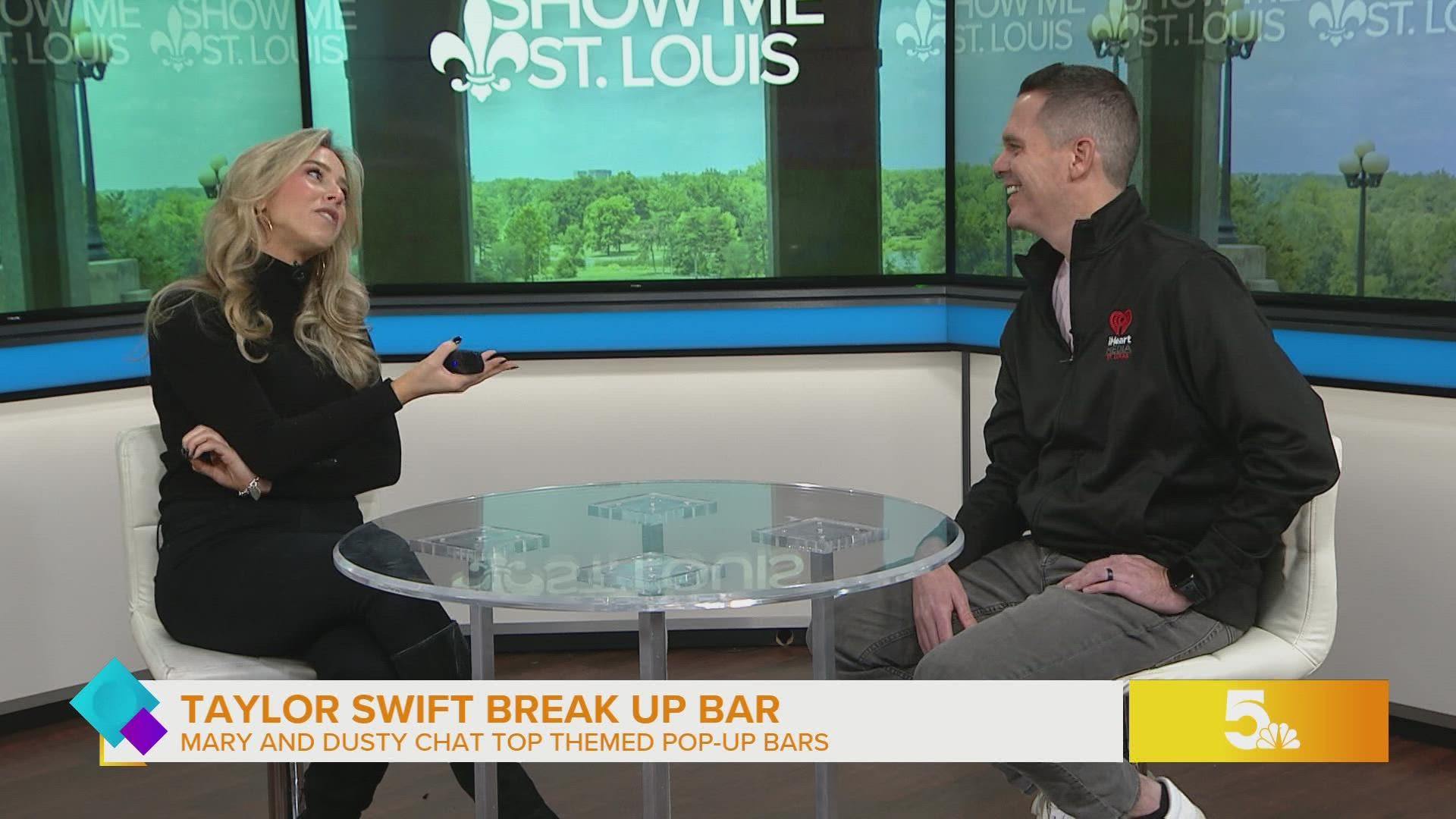 Dusty and Mary C. discuss the opening of 'Bad Blood'. The Taylor Swift break up bar is coming to Chicago for Valentines Day.