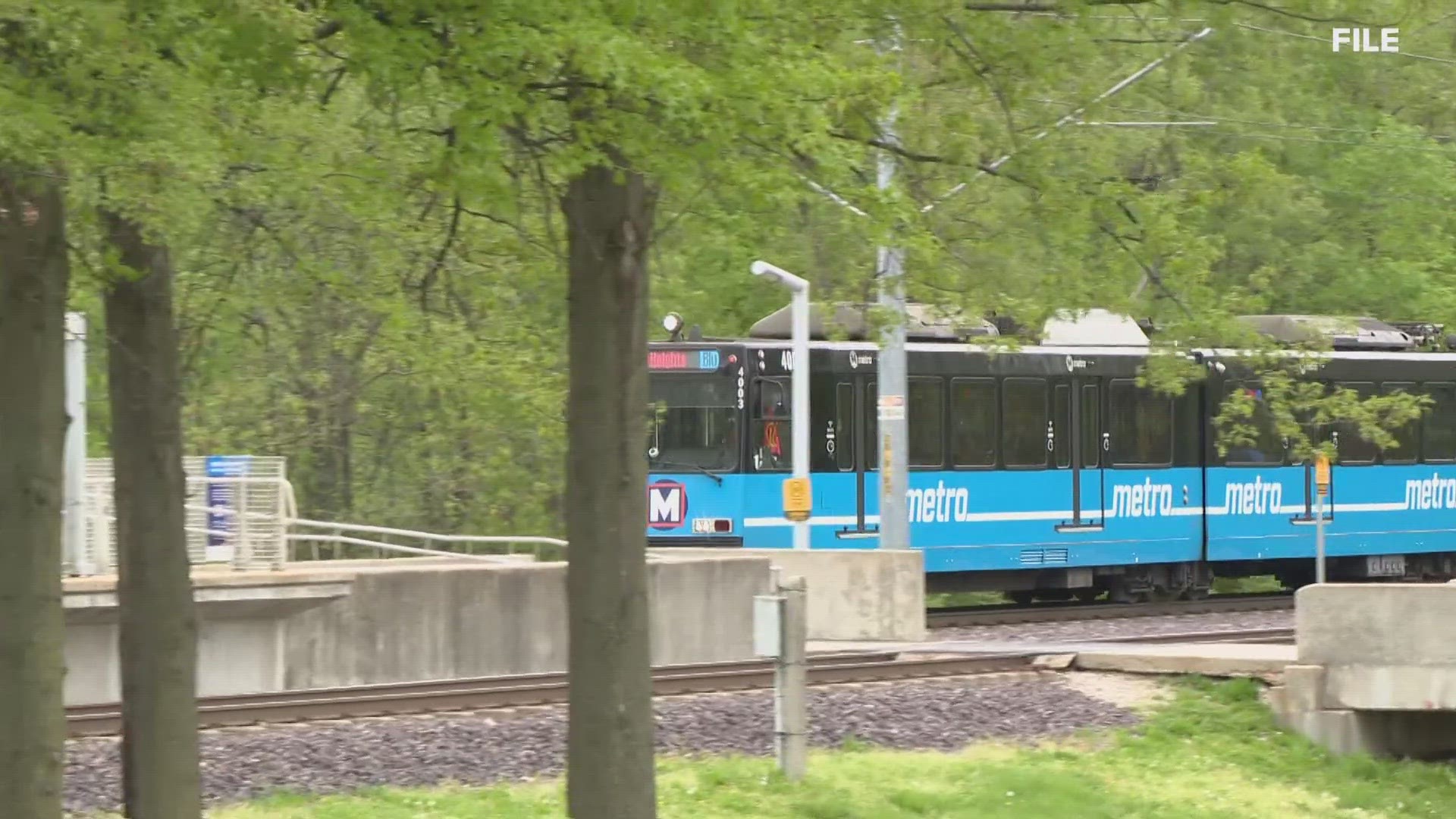 A man was shot and killed while riding a MetroLink train Tuesday morning.