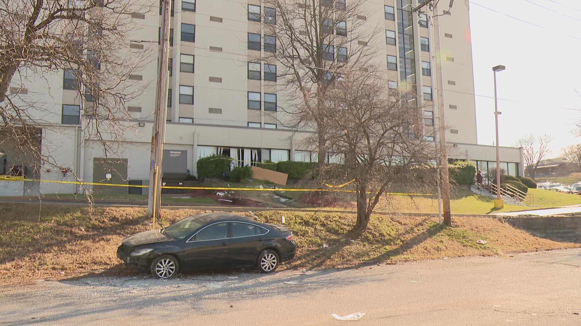 The crash happened at a complex in the 4600 block of Ridgewood Avenue at around 10:45 a.m. Police said one of the people hurt in the crash died at an area hospital.