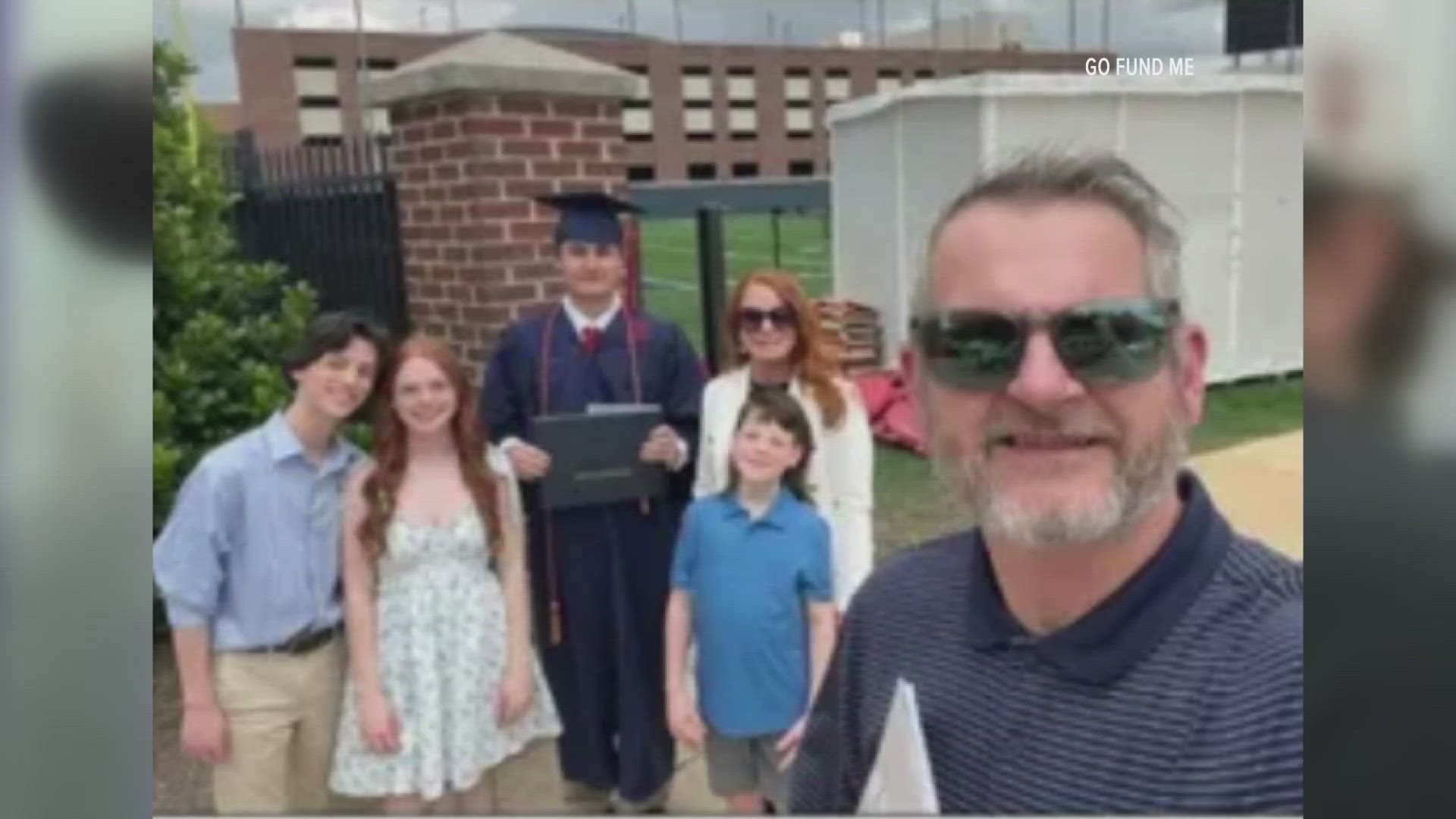 The GofundMe said after he was shot in the face, Allen Lalk was rushed into emergency surgery and is now beginning a long, painful journey toward recovery.
