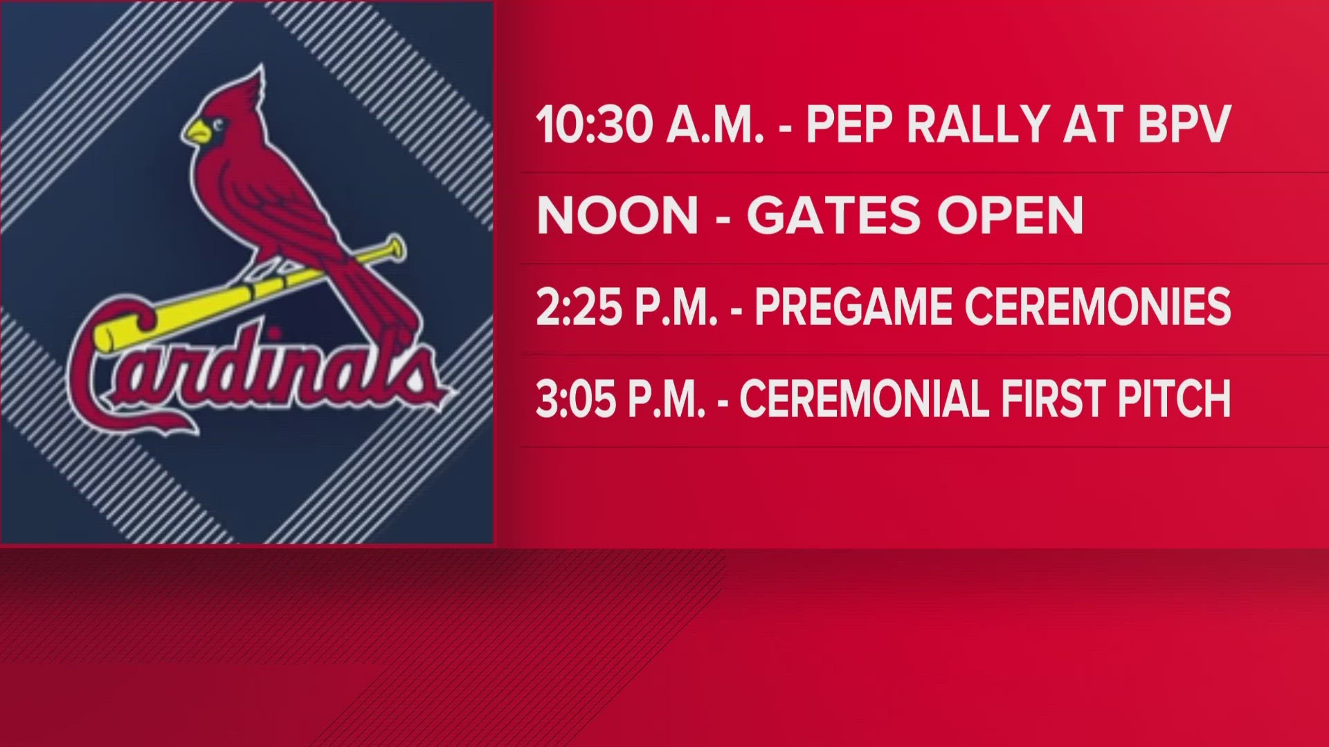 Ballpark Village - St. Louis Cardinals Opening Day activities