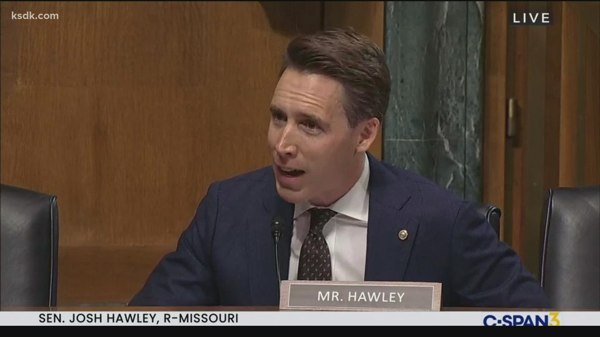 Senator Hawley's outrage started earlier this week when the DOJ announced a new partnership with local law enforcement to investigate threats toward school board