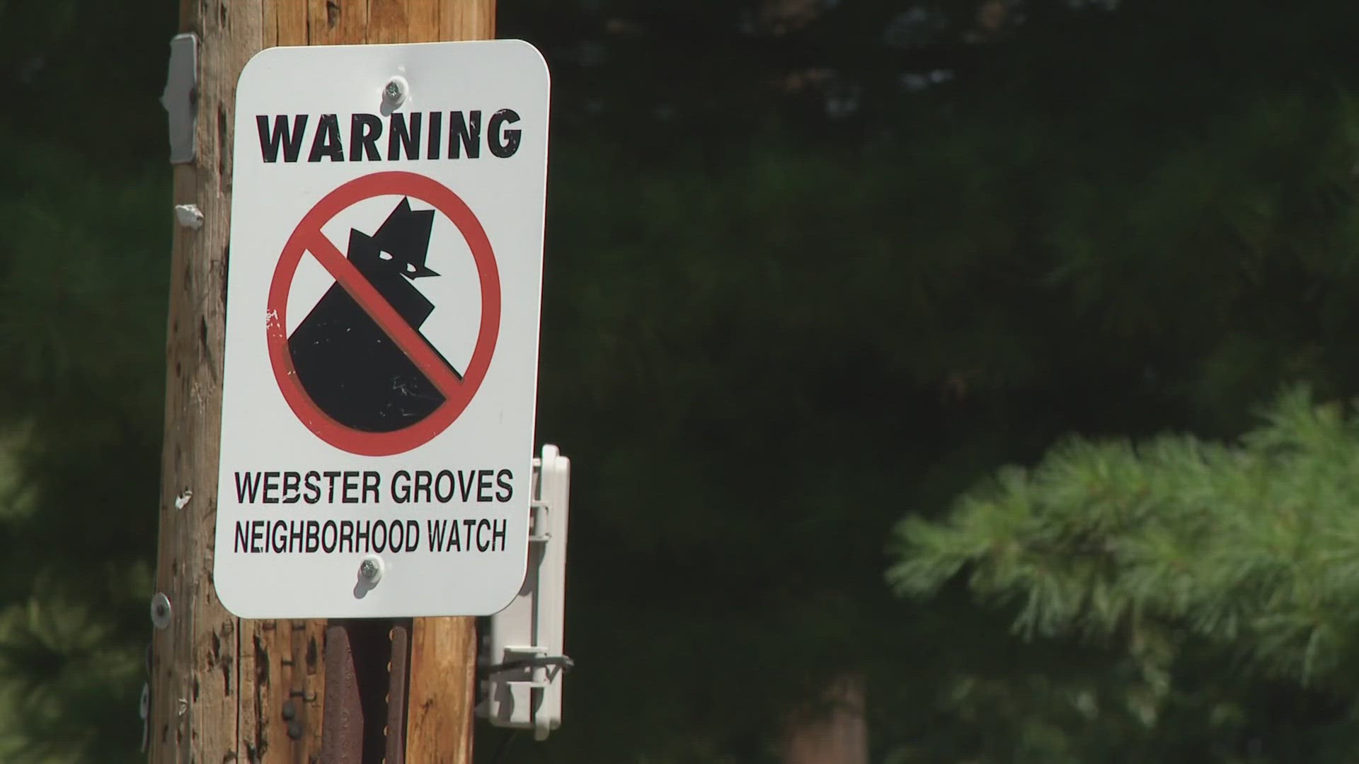 Webster Groves police said they are searching for the suspects involved in a hate crime. The suspects allegedly set fire to several Black Lives Matter signs.