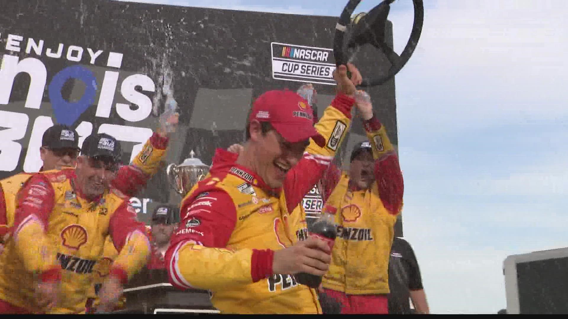 Joey Logano took the checkered flag at World Wide Technology Raceway, but it was St. Louis who won big this weekend.