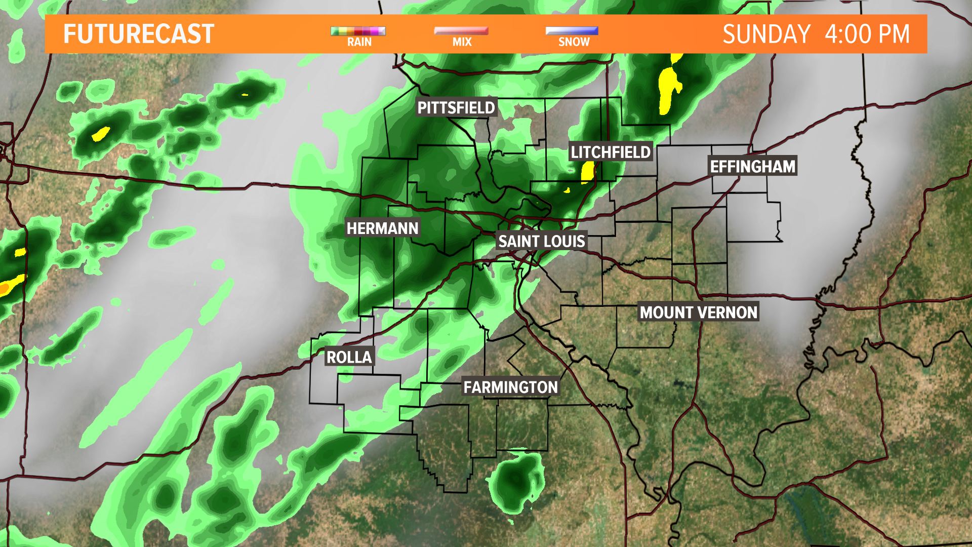 St. Louis weather | Storms in the forecast for Sunday | ksdk.com