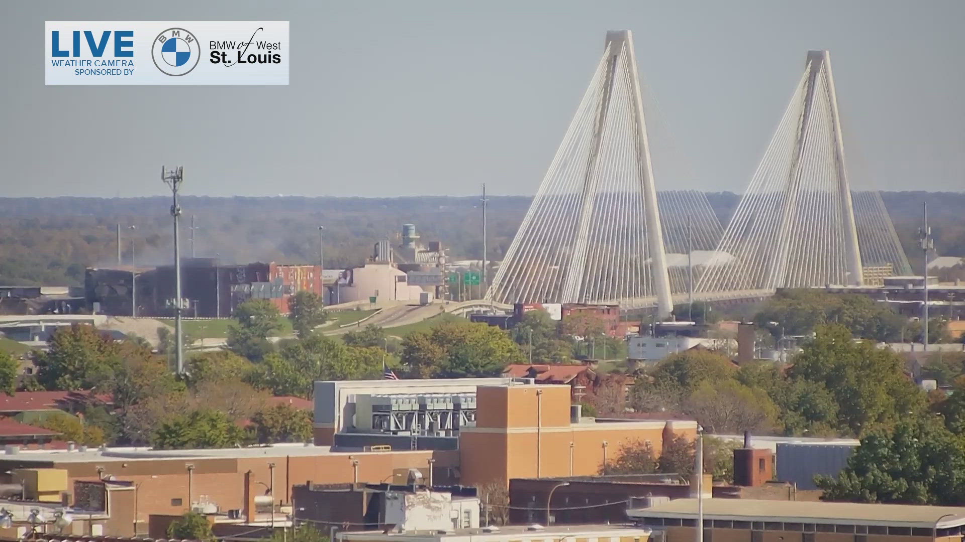 MoDOT and the City of St. Louis are working to reopen the Stan Musial Bridge. The bridge has been closed due to a warehouse fire nearby.