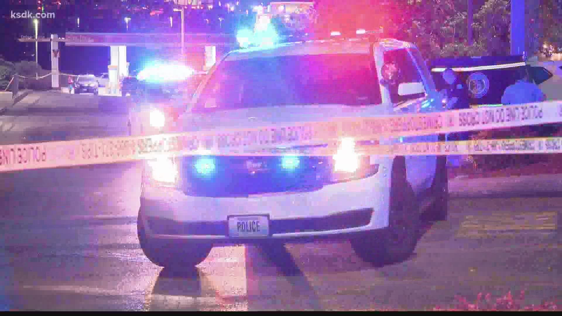 A man in his 20s was found shot in a car in the McDonald’s parking lot