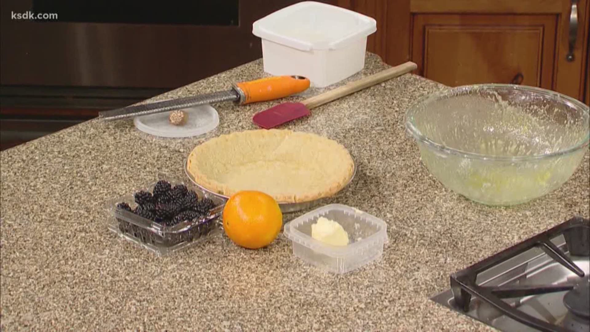 Chef Rob Connoley of Bulrush Restaurant started the week off with a recipe for Vinegar Pie.