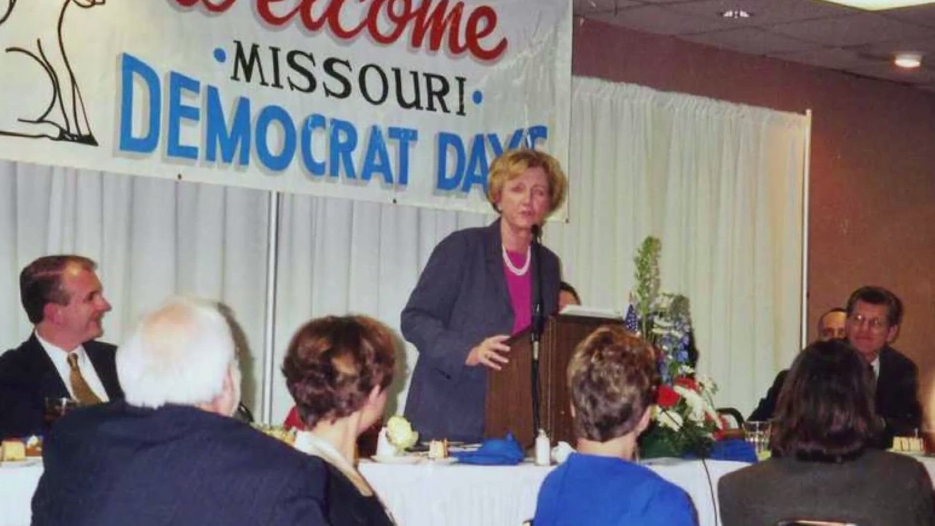 Jean Carnahan became the first woman to represent Missouri in the U.S. Senate in 2000. She was 90 years old.