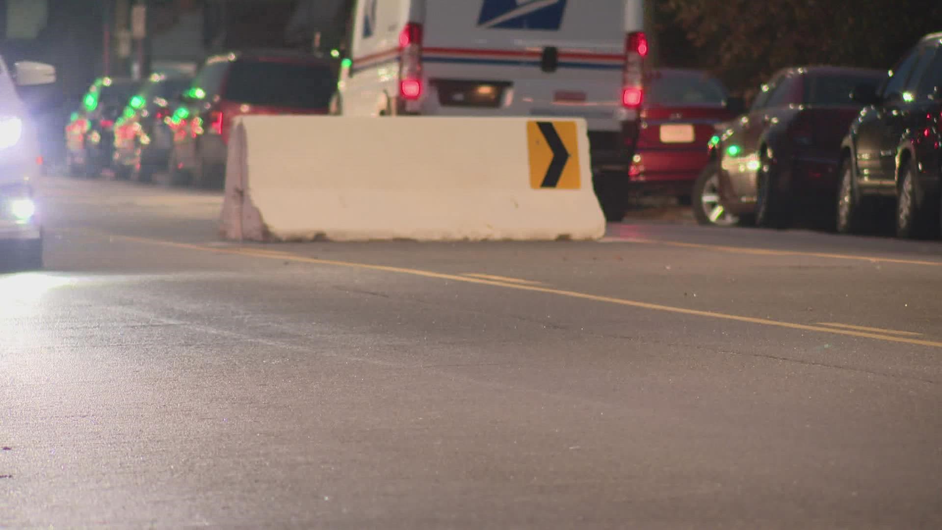 The question is: Will concrete barriers prevent speeders and car crashes? The mother of a car crash victims says she hopes so.