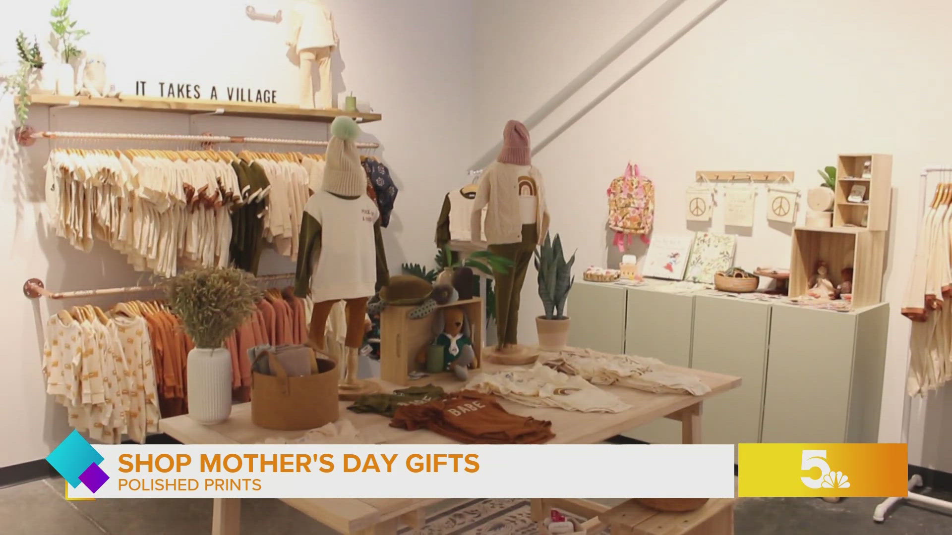 Shop for mom by stopping in this cute boutique store in the Foundry.