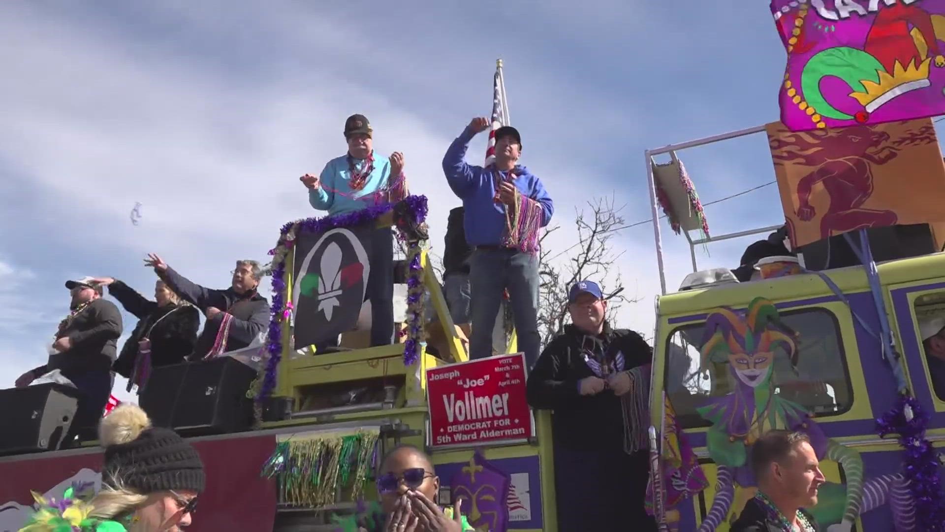 It's the 44th year Soulard hosted Mardi Gras celebrations. This year's parade theme was "That's Entertainment."