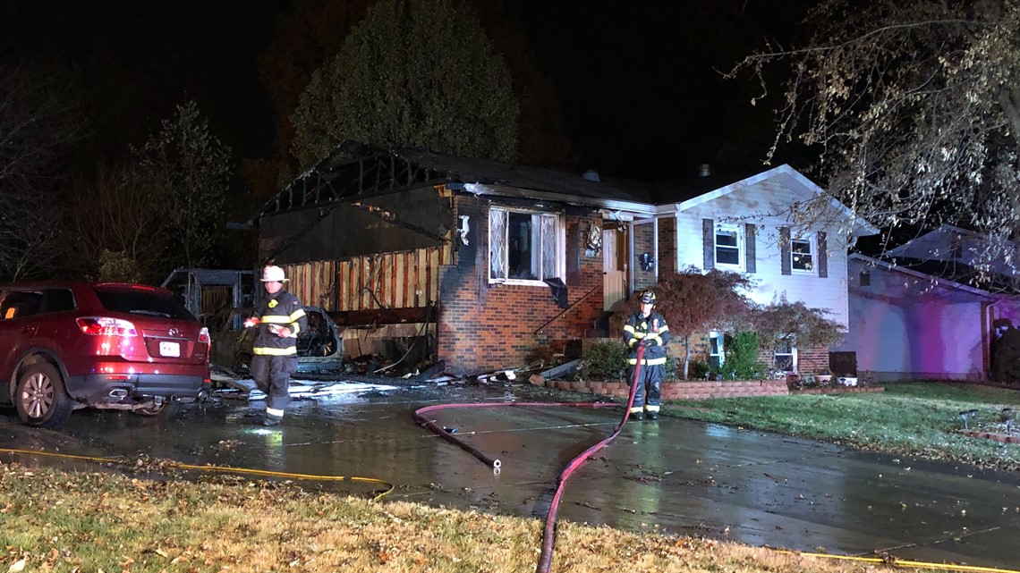 Neighbor helps family get to safety after house fire in St. Charles County
