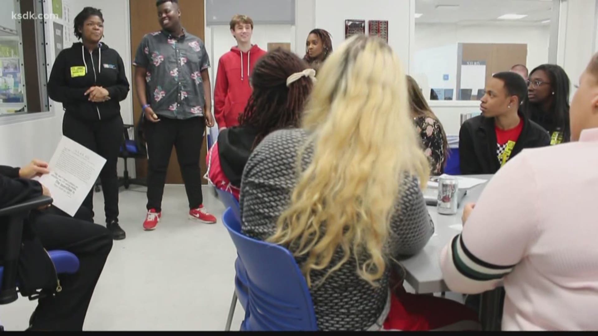 Students in St. Louis city, county collaborate on PSA