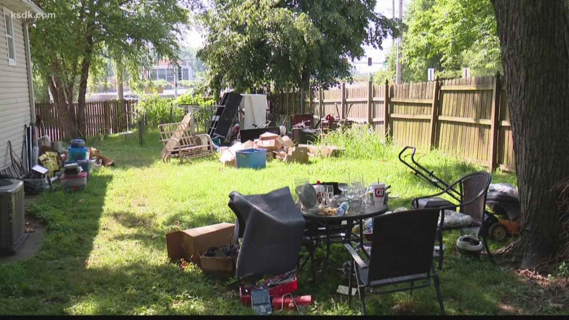 Flooding damages several Lemay homes