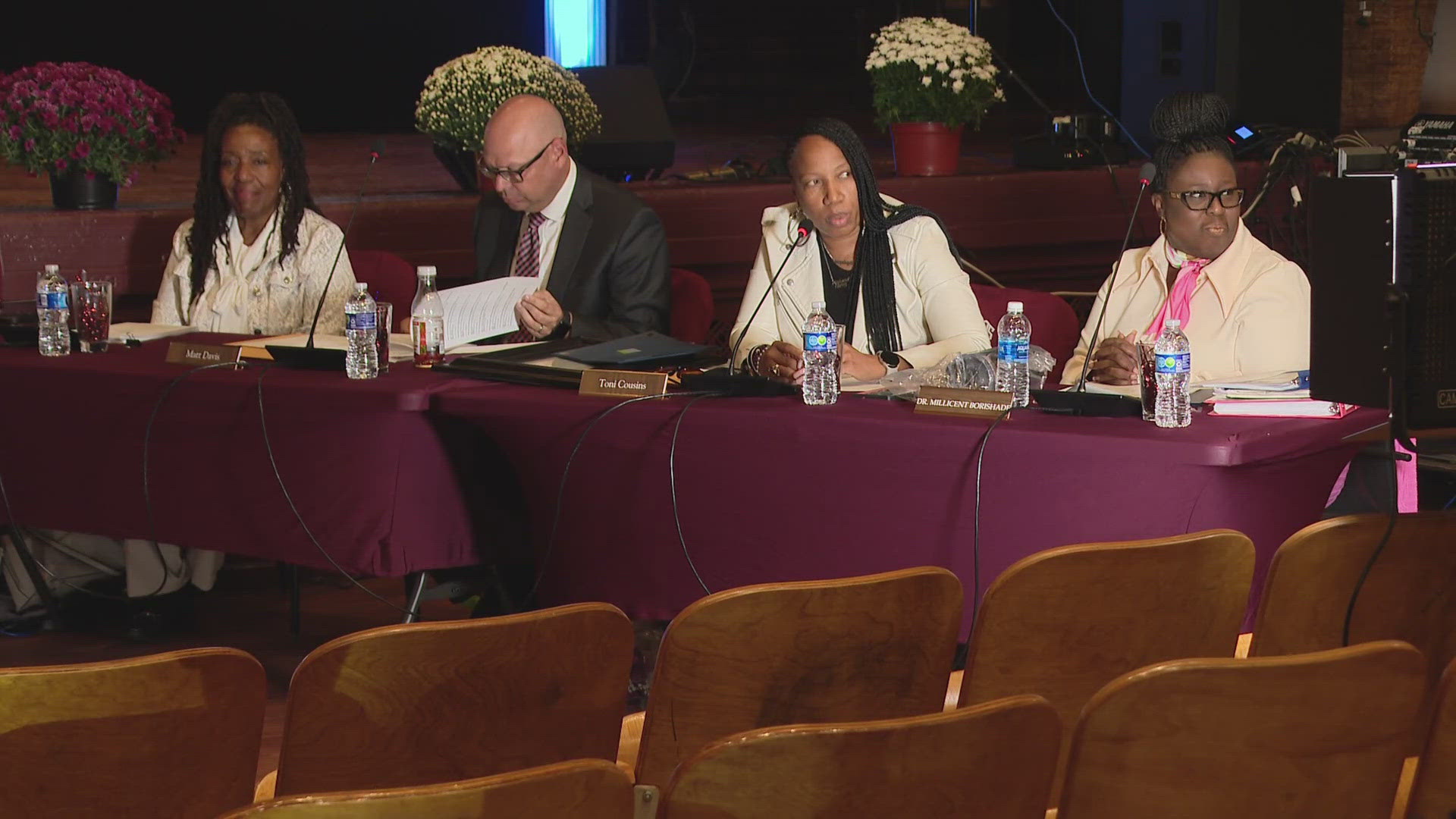 Tuesday night, the Saint Louis Public Schools board met for the first time after another high-ranking official stepped down.