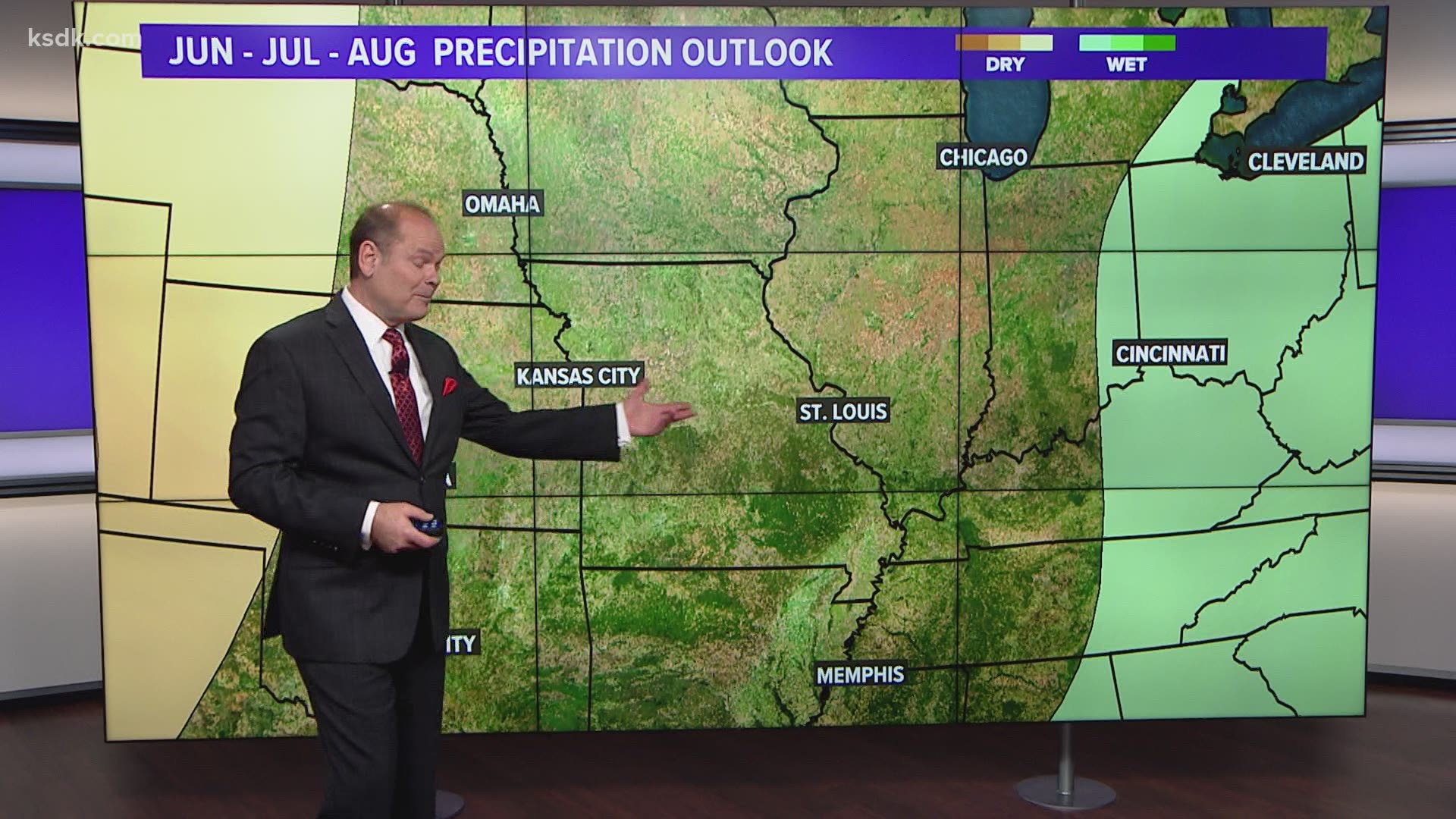 5 On Your Side Chief Meteorologist Scott Connell gives the St. Louis area weather outlook. This is part 4 of the Spring into Summer special.