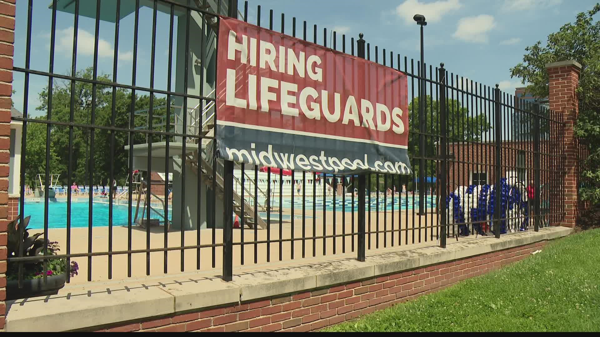 Hot days make great pool days. Between community pools and water parks, there are lots of spots to cool down, and nearly all of them are looking for lifeguards.