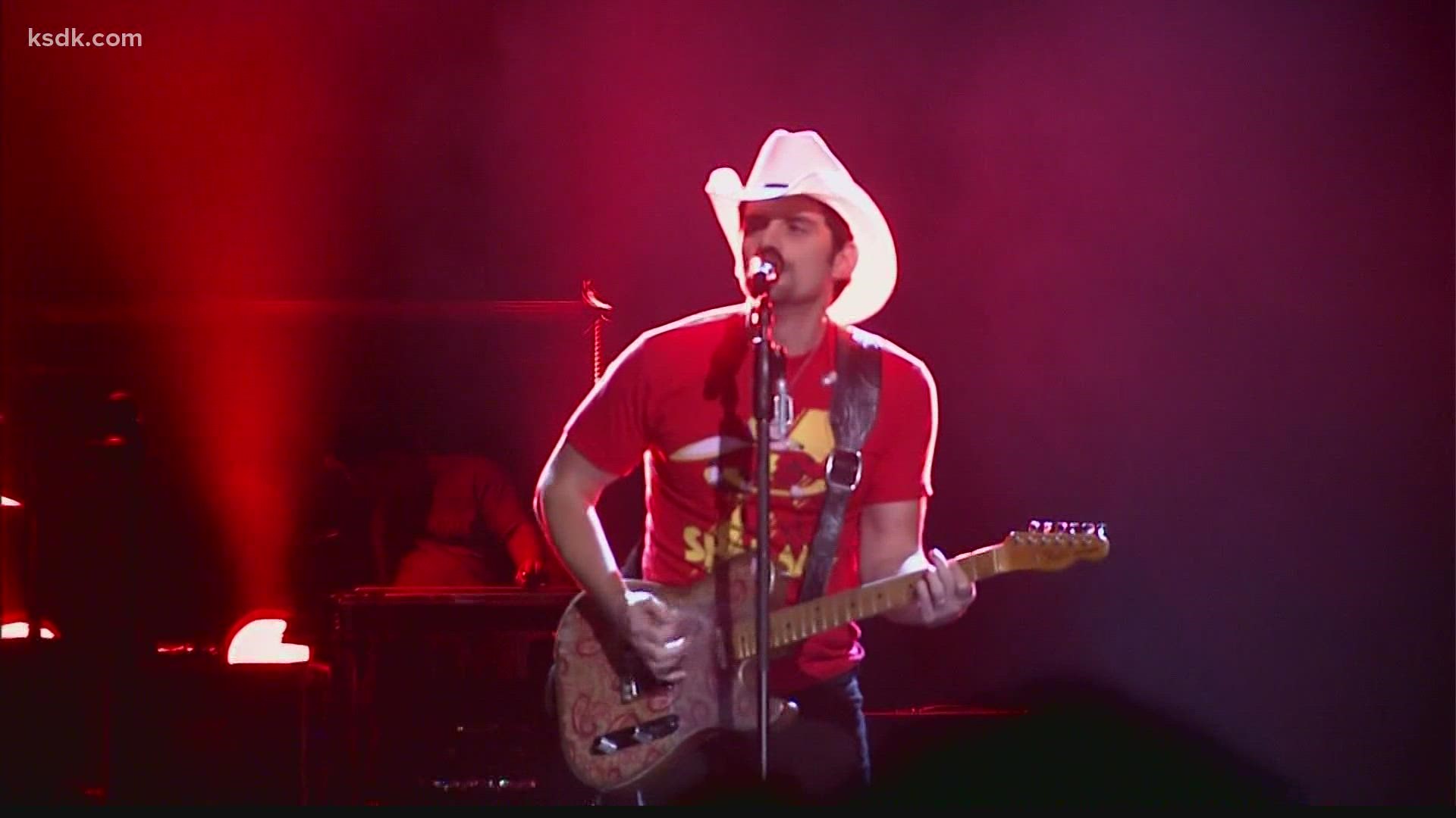 Country music star Brad Paisley is playing a benefit show for Cardinal Glennon Children’s Hospital next year. He’s coming to Chaifetz Arena in April.