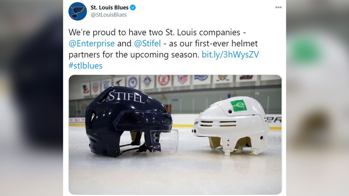 NEWS: #StlBlues reveal Stifel, a St. Louis-based investment and financial  services company, as their official jersey ad sponsor on a…