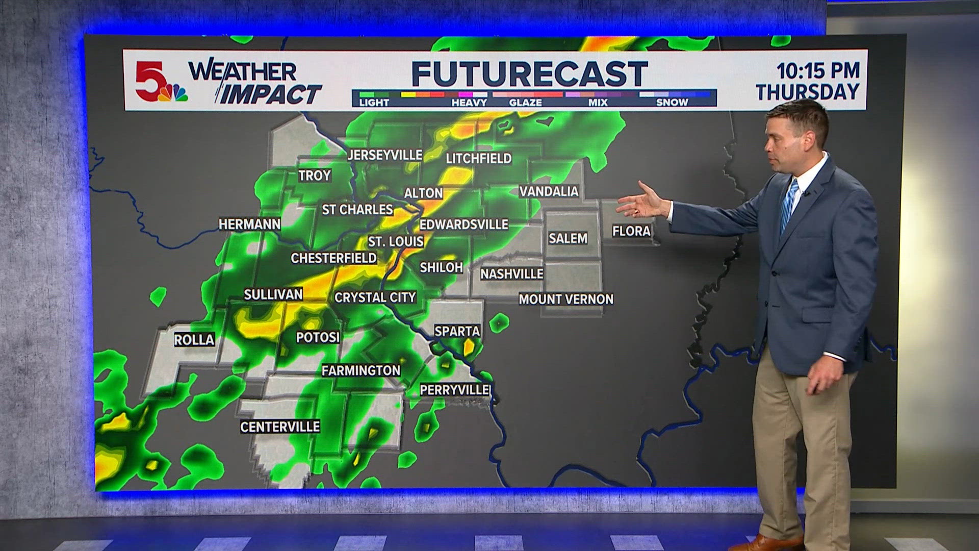 Much-needed rain tonight followed by cooler air | St. Louis forecast ...