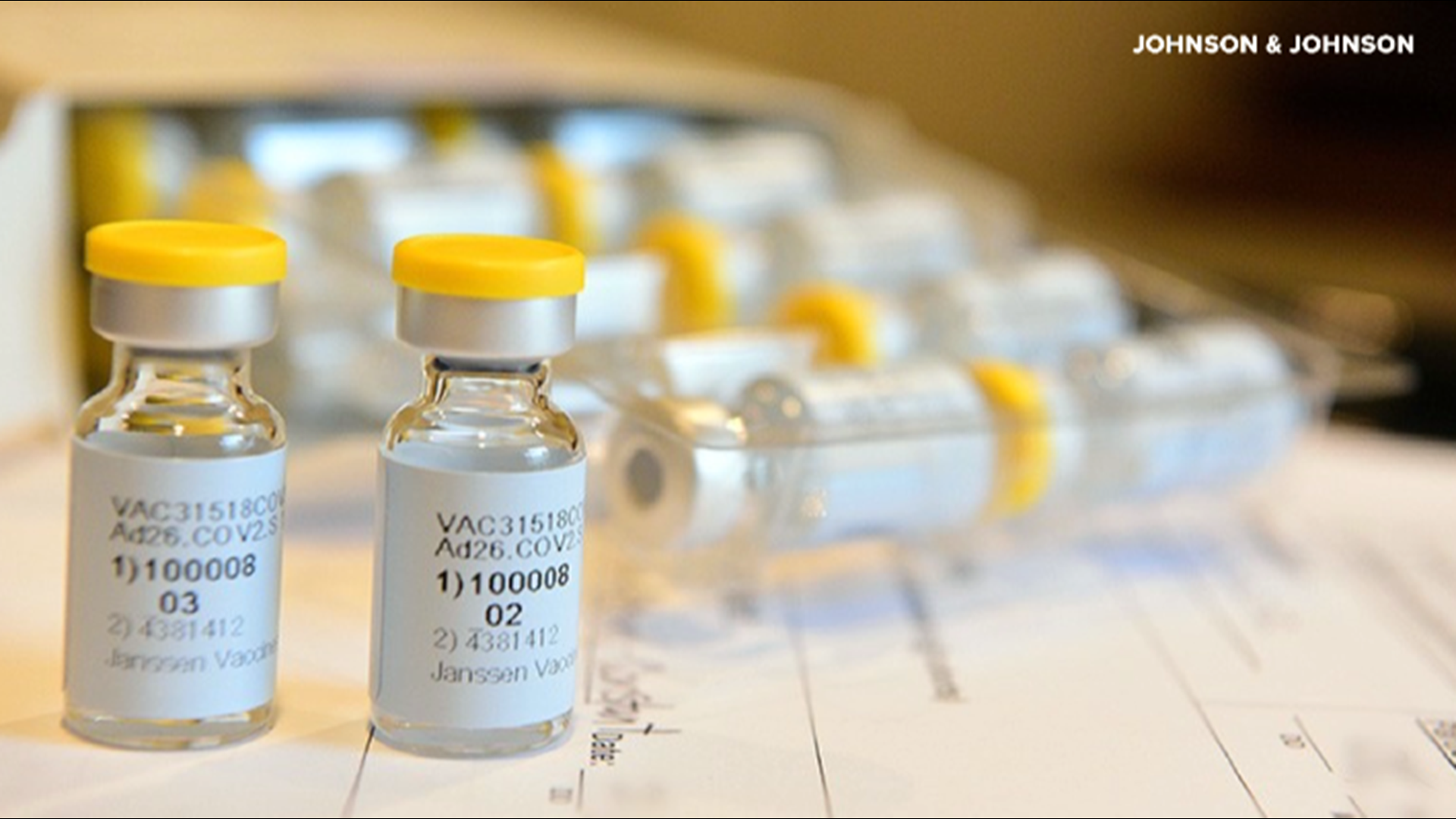 The one-shot vaccine is being developed by Johnson & Johnson.