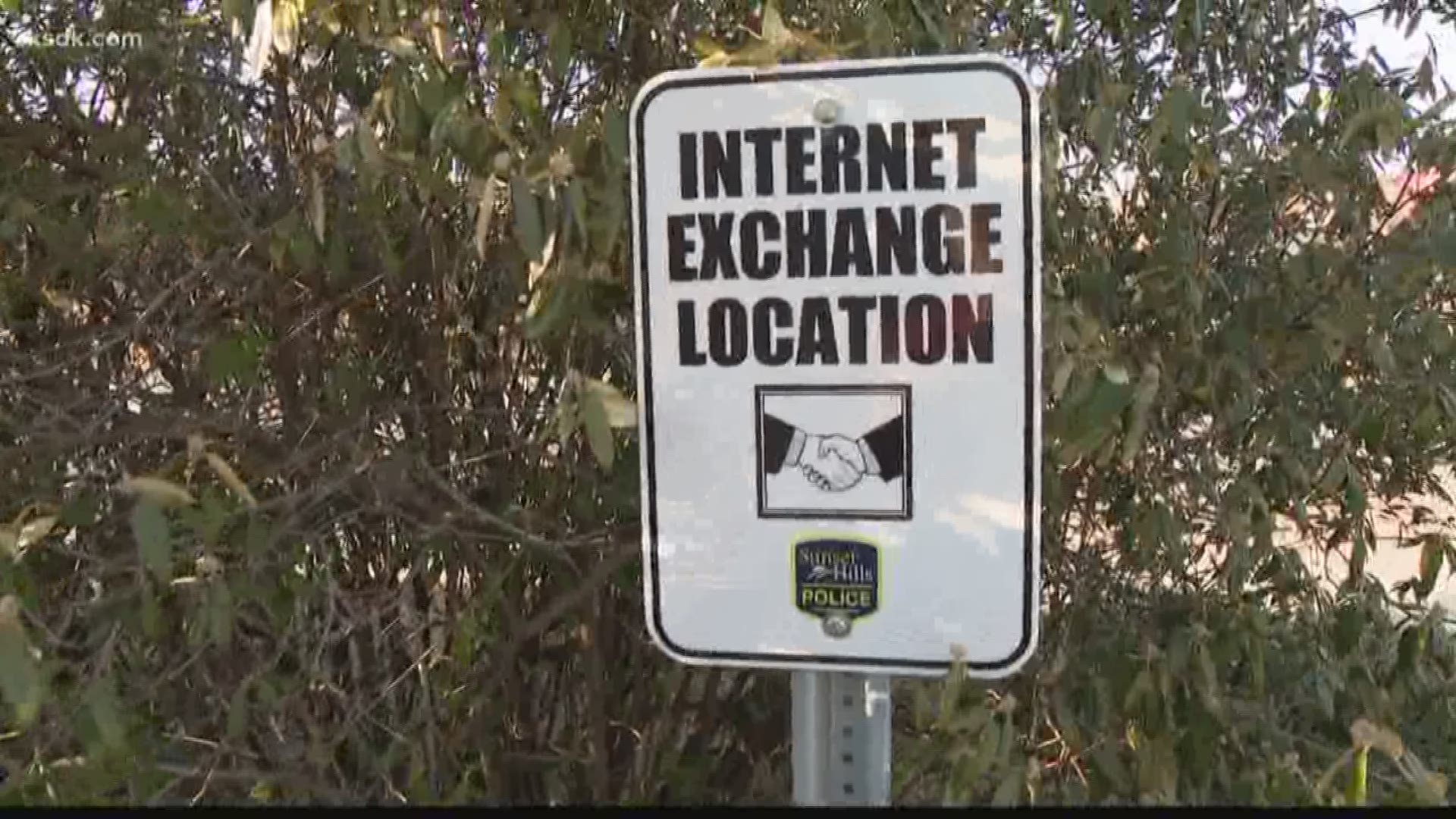 Clayton police offer safe zone in building to use to complete online  transactions