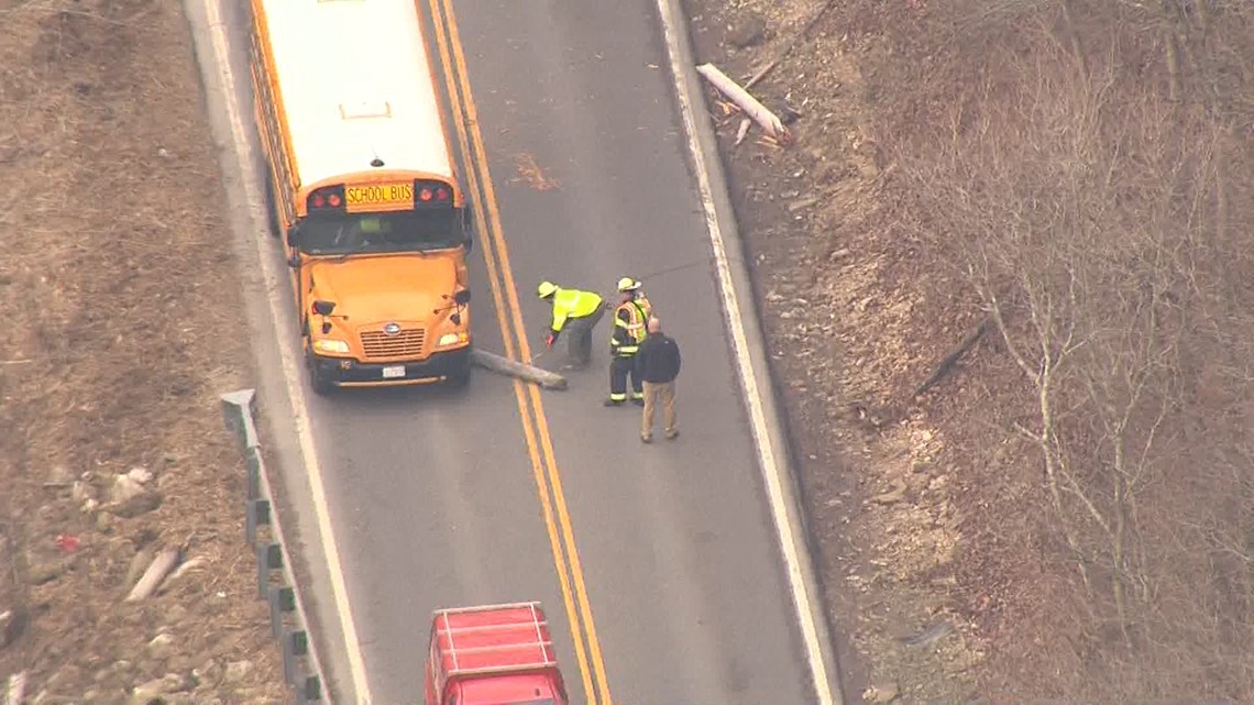 Jefferson County news | School bus crashes into utility pole | ksdk.com