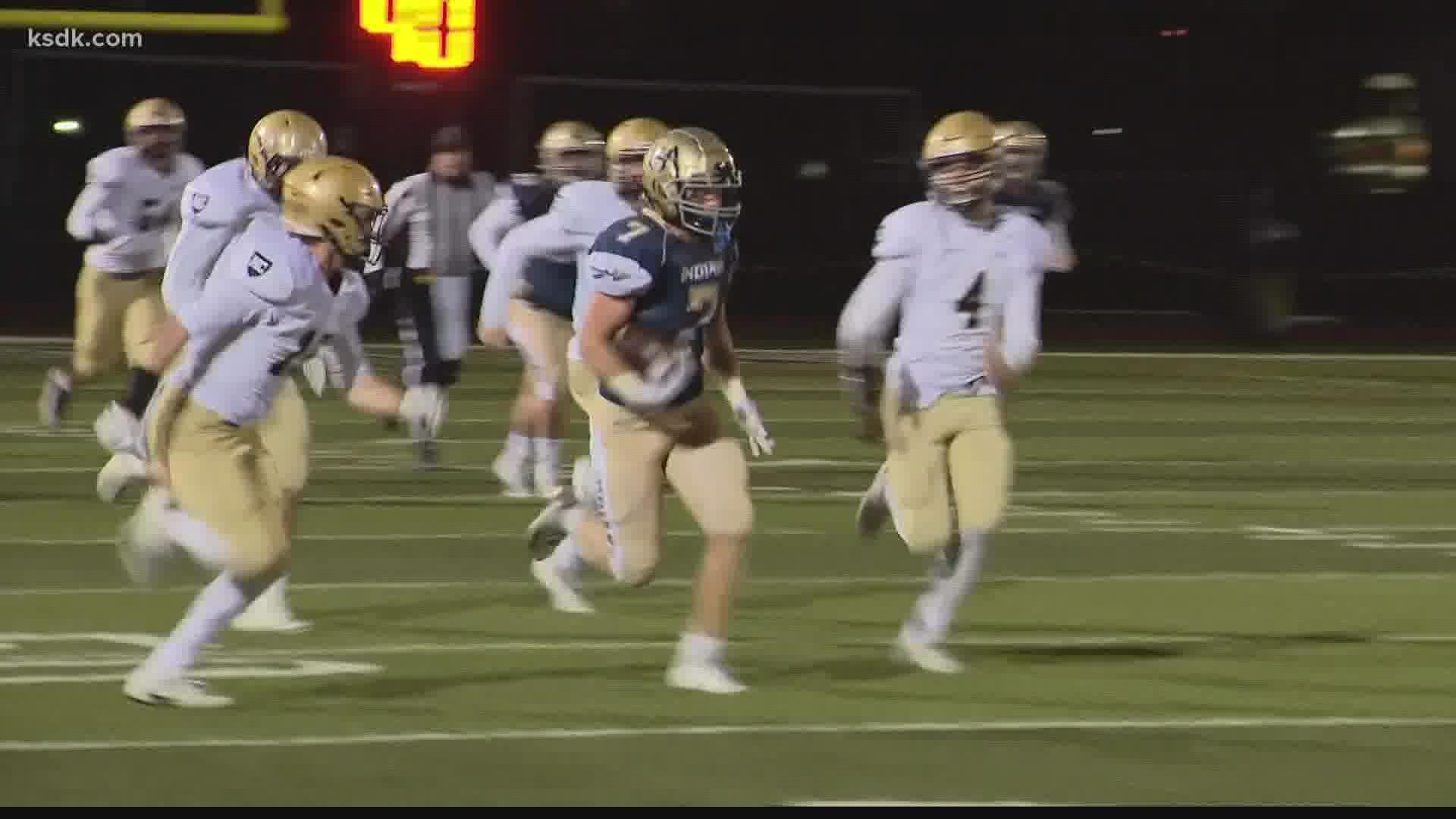Holt kept rolling and got a big win over Helias. They're district champs.