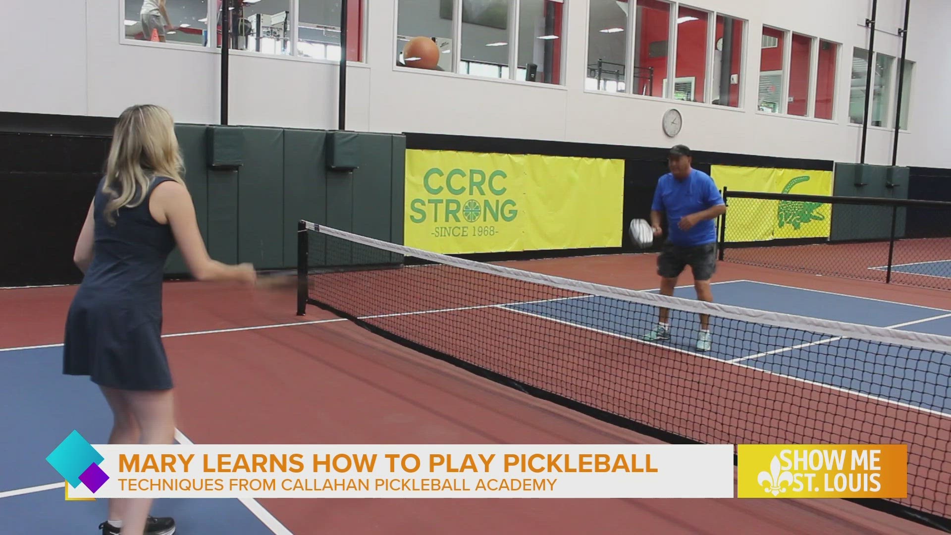 Mary learns the rules of pickleball with Callahan Pickleball Academy ...