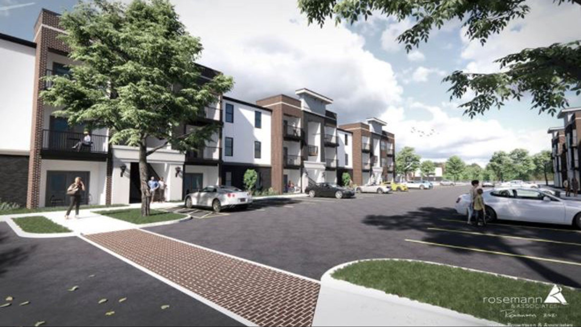 Lake Saint Louis apartment project construction