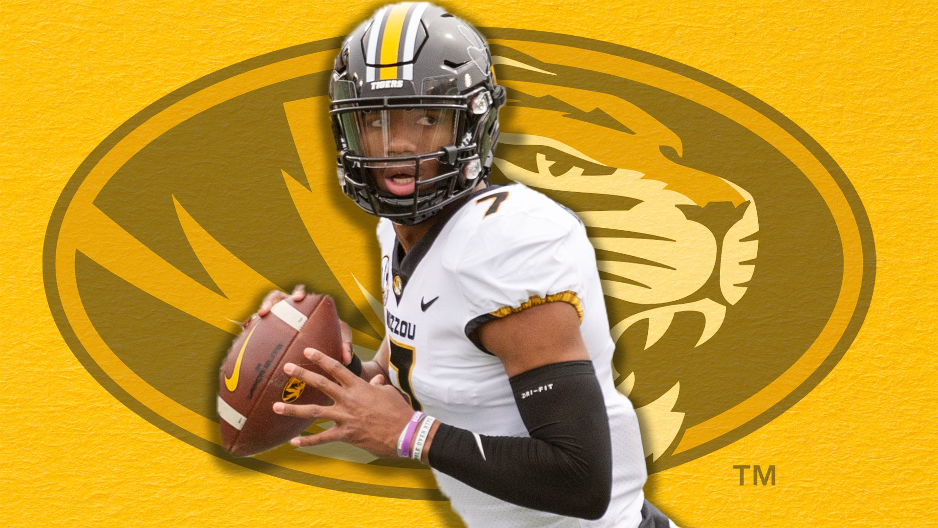 'It's easy to say we've got a chip on our shoulder... but it's more of a boulder.' - new Mizzou quarterback Kelly Bryant.