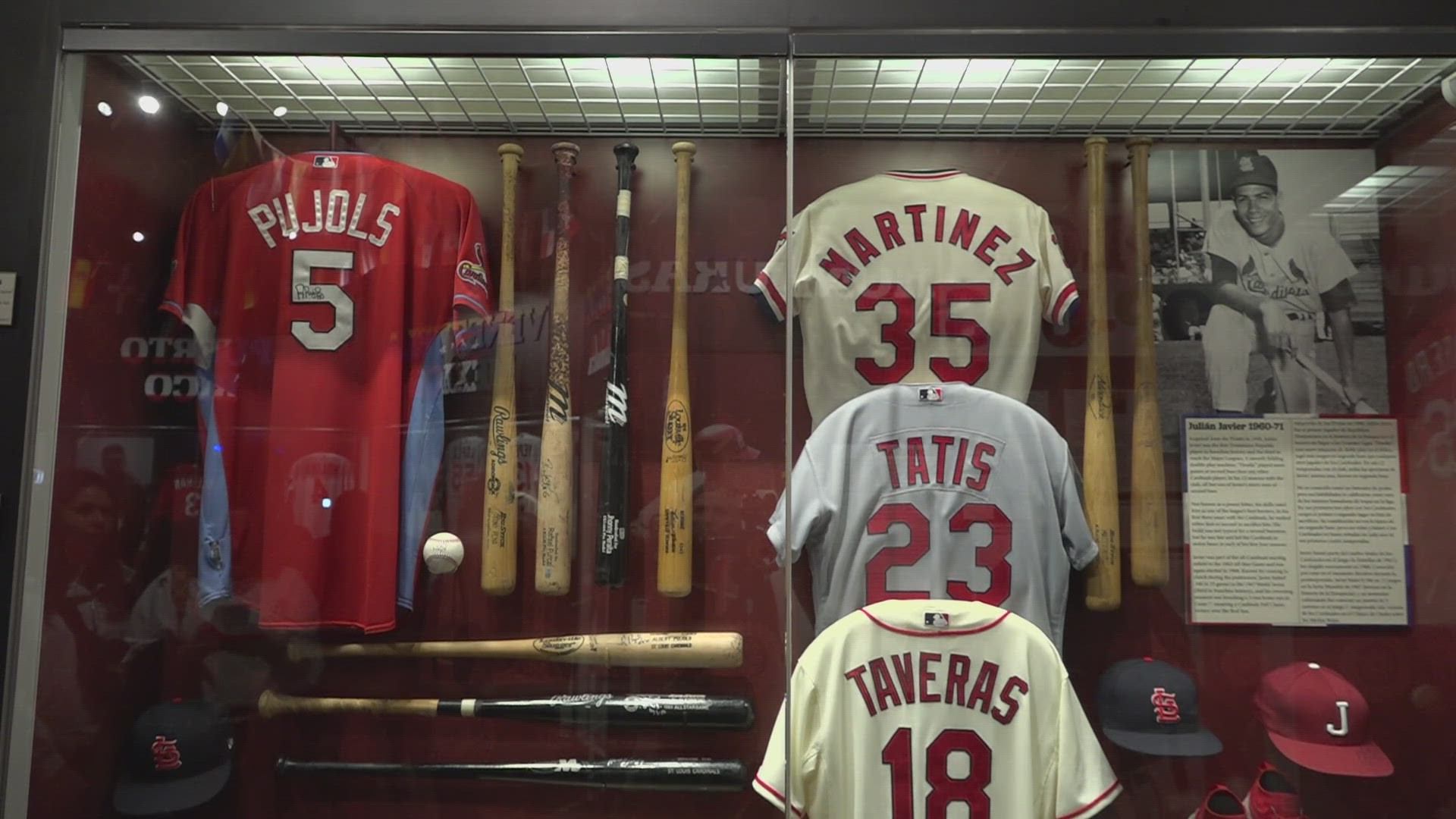 The Cardinals Museum will preview their newest featured exhibit—¡Viva! Los Cardenales! The exhibit celebrates the Cardinals' Hispanic and Latin players.