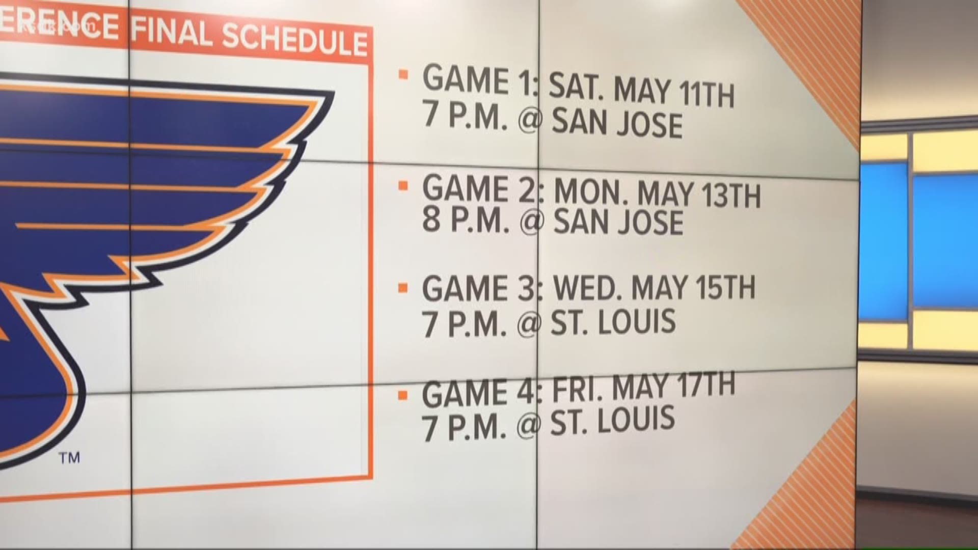The first game will be on Saturday in San Jose.