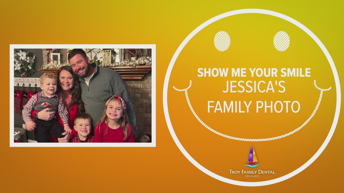 Show Me Your Smile: Jessica's Family Photo