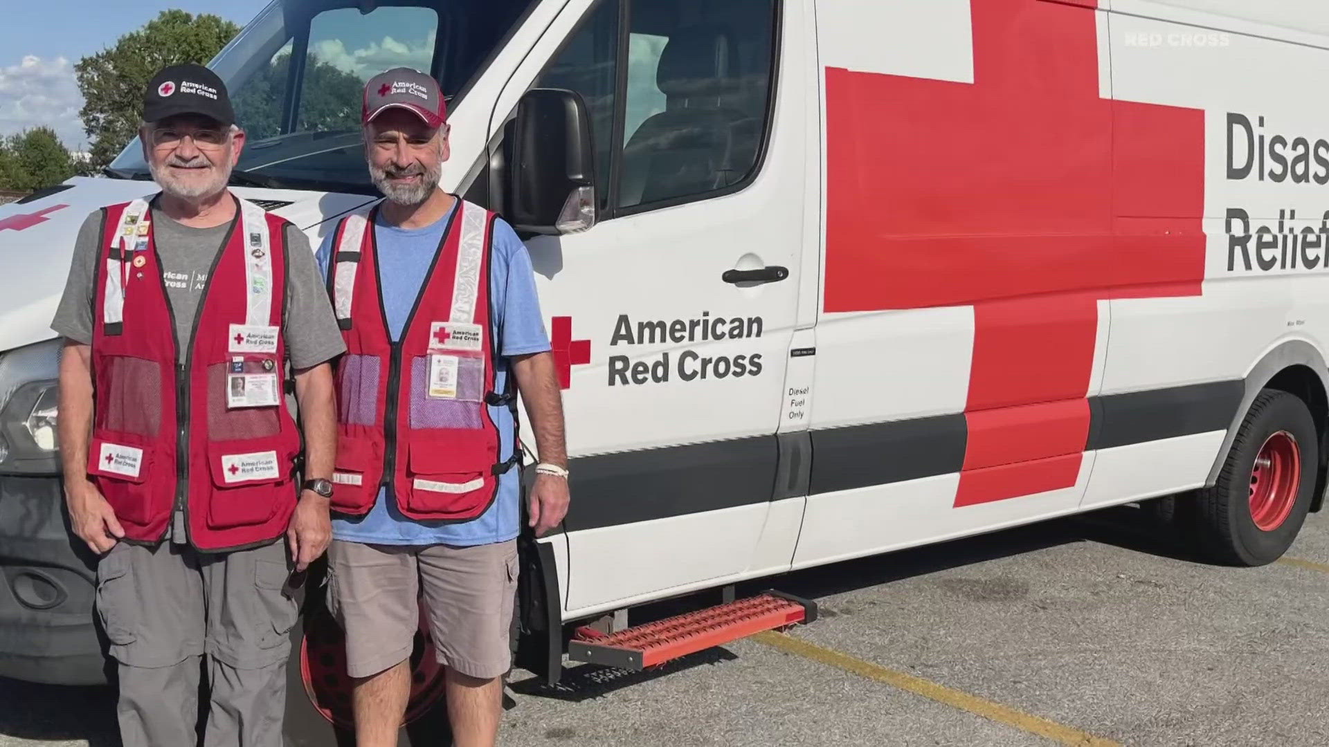 Nationwide more than 1,200 American Red Cross volunteers are on the front-lines, helping scores of people whose lives have been impacted by Hurricane Helene.