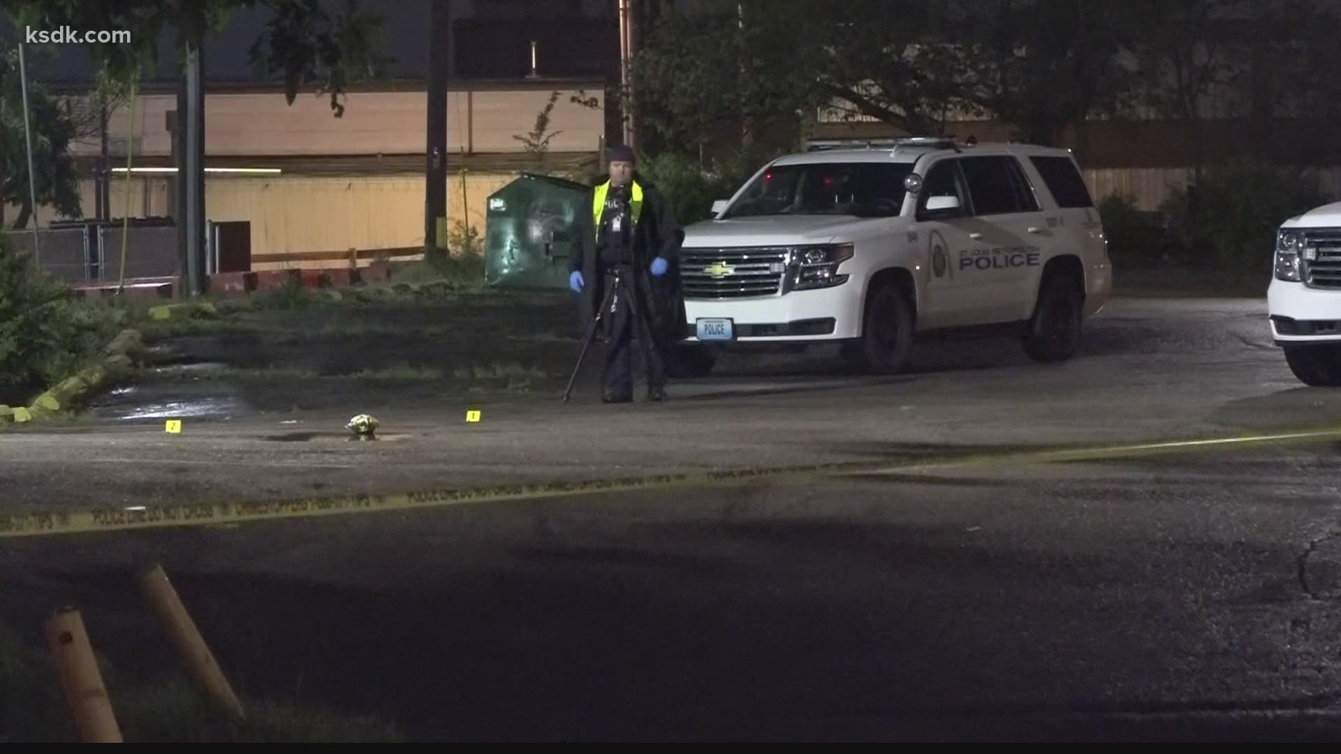 Police said the suspect, a 17-year-old, ran from the store after stealing from the store. The clerk then chased after and exchanged gunfire with the suspect