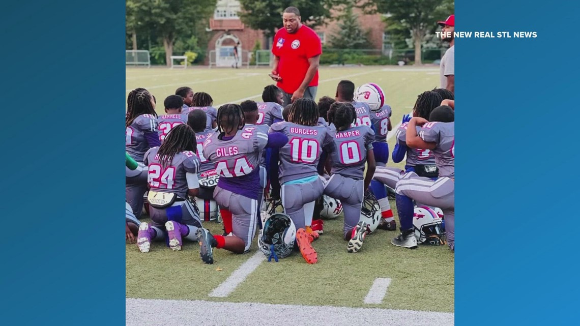 St louis youth discount football coach shot