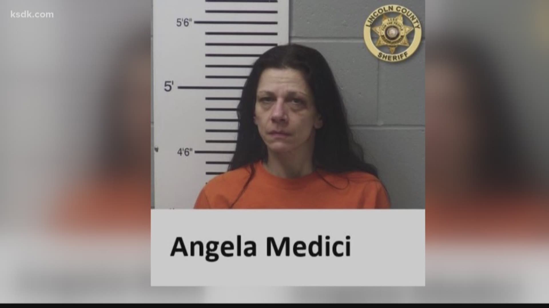 His live-in girlfriend, 49-year-old Angela Medici, was arrested Monday morning. She was charged with first-degree murder and armed criminal action.
